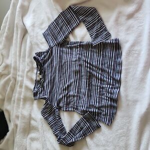 Long Sleve, Open Shoulder Shirt